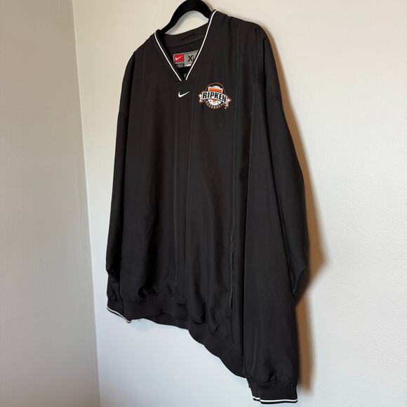 Baltimore Orioles Ripken Baseball Nike Vintage Pullover Windbreaker Mens Size XL - Picture 6 of 7